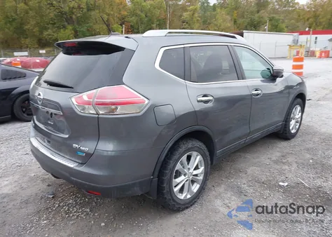 2015 Nissan Rogue Sv z USA, uszkodzony, nr VIN 5N1AT2MV0FC812124